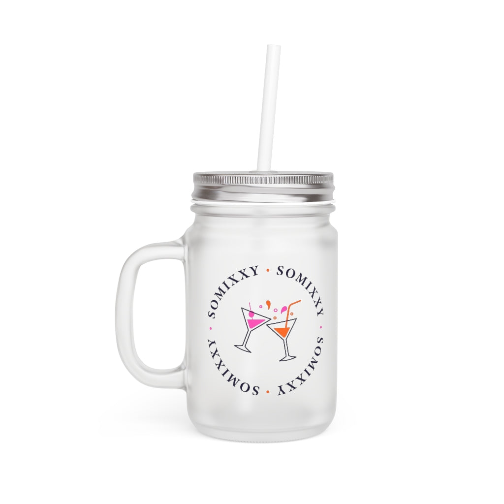SoMixxy Frosted Mason Jar