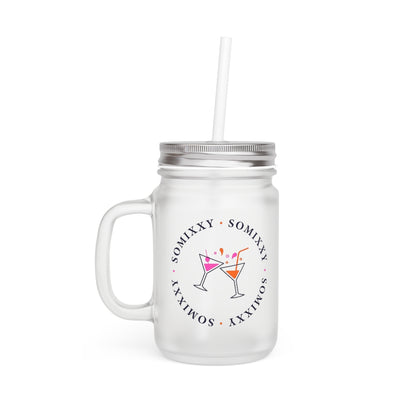 SoMixxy Frosted Mason Jar